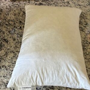 Crate & Barrel Pillow Insert 12 x 18